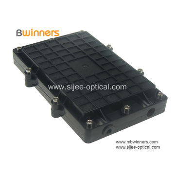 Horizontal Fiber Optic Splice Closure Joint Box 12 Fibers